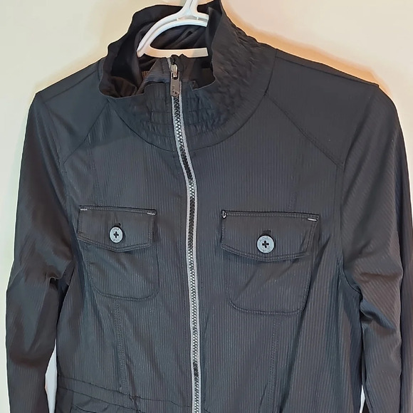 Lole Charcoal Zip up Jacket - Picture 2 of 11